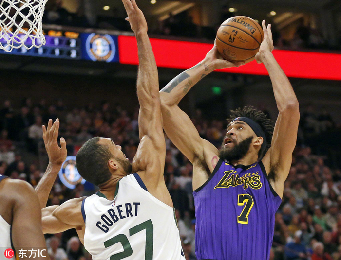 湖人鏖战爵士，费沃斯爆发神勇